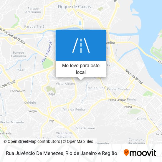 Rua Juvêncio De Menezes mapa