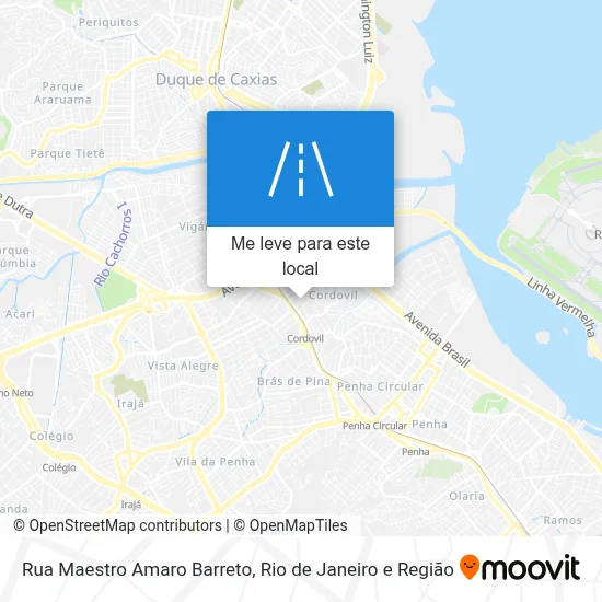 Rua Maestro Amaro Barreto mapa