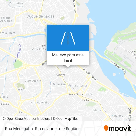 Rua Meengaba mapa