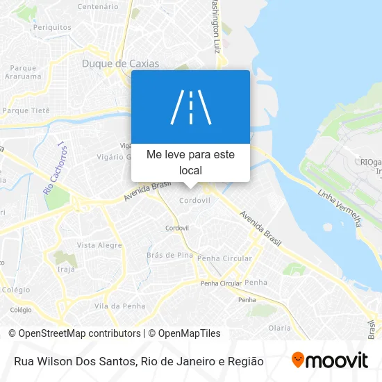Rua Wilson Dos Santos mapa
