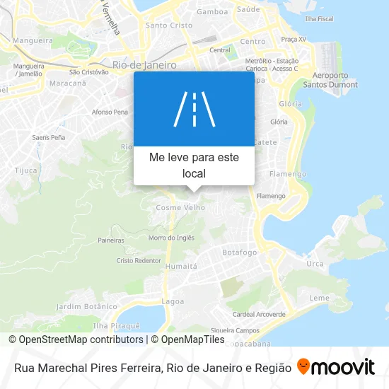 Rua Marechal Pires Ferreira mapa