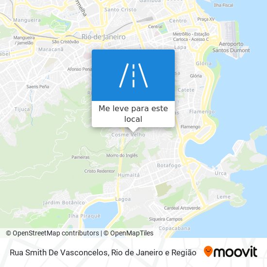 Rua Smith De Vasconcelos mapa