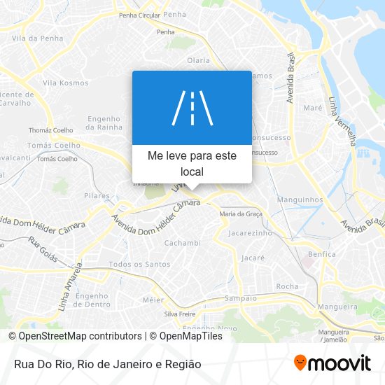 Rua Do Rio mapa