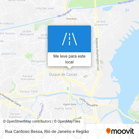 Rua Cardoso Bessa mapa
