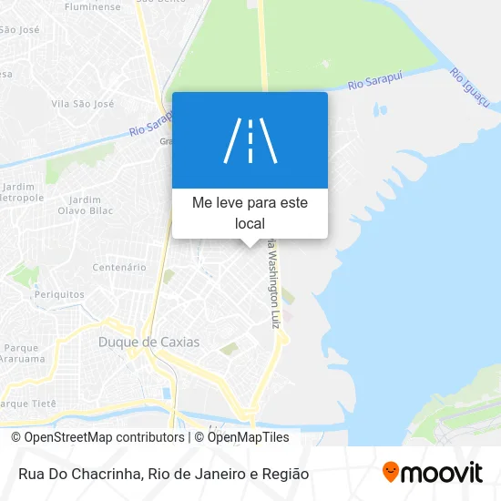 Rua Do Chacrinha mapa