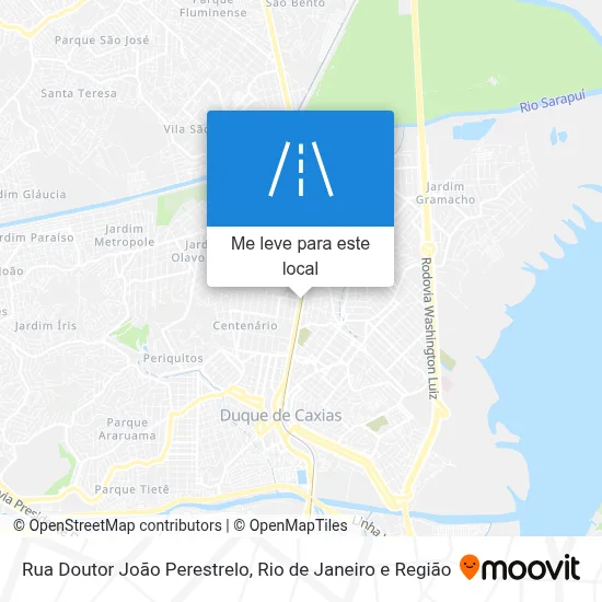 Rua Doutor João Perestrelo mapa