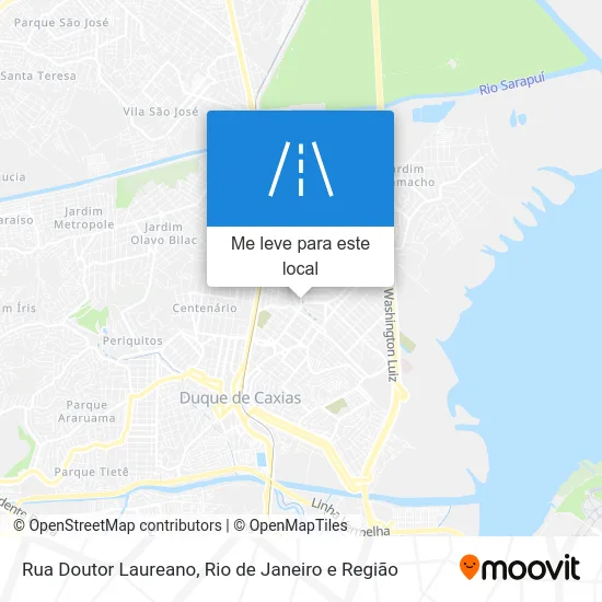 Rua Doutor Laureano mapa