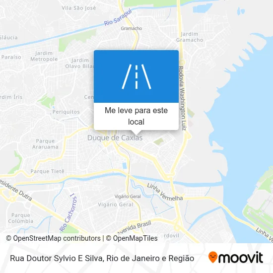 Rua Doutor Sylvio E Silva mapa