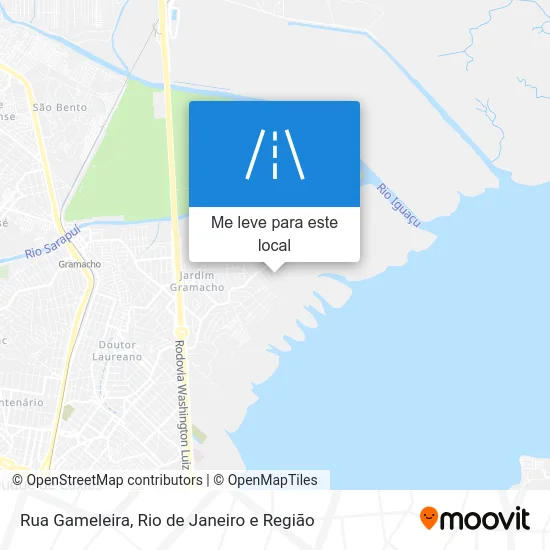 Rua Gameleira mapa