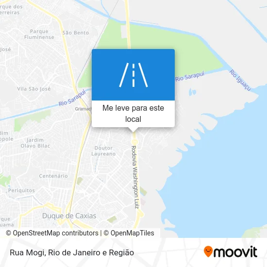 Rua Mogi mapa