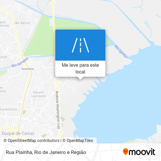 Rua Plainha mapa