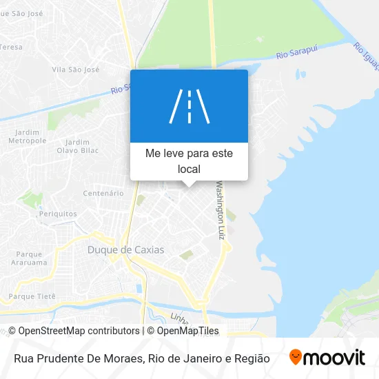 Rua Prudente De Moraes mapa
