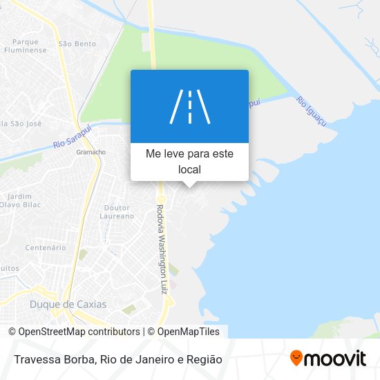 Travessa Borba mapa