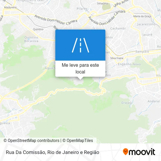 Rua Da Comissão mapa
