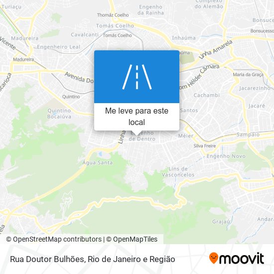 Rua Doutor Bulhões mapa