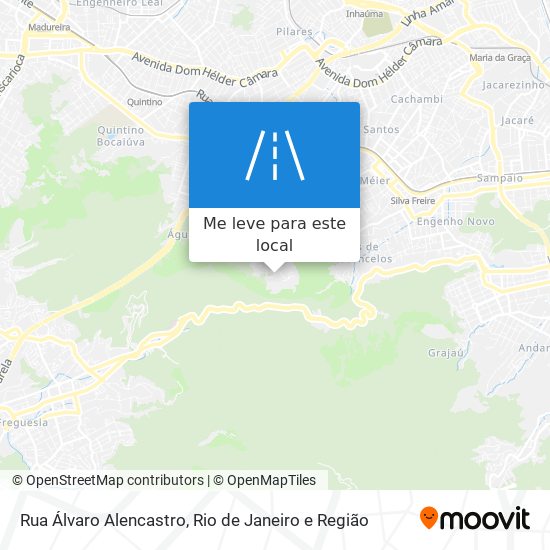 Rua Álvaro Alencastro mapa