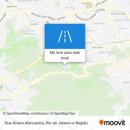 Rua Álvaro Alencastro mapa