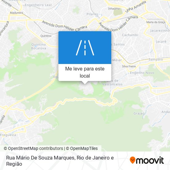 Rua Mário De Souza Marques mapa
