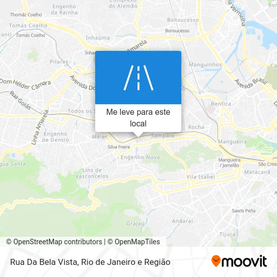 Rua Da Bela Vista mapa
