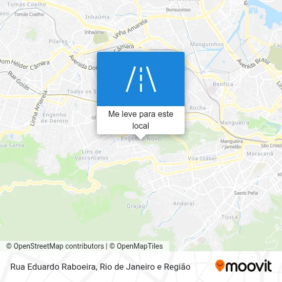 Rua Eduardo Raboeira mapa