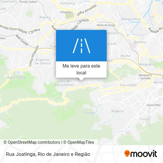 Rua Joatinga mapa