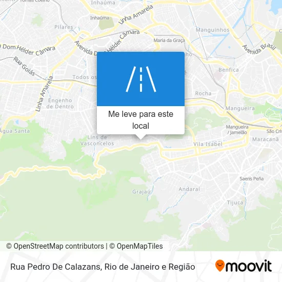 Rua Pedro De Calazans mapa