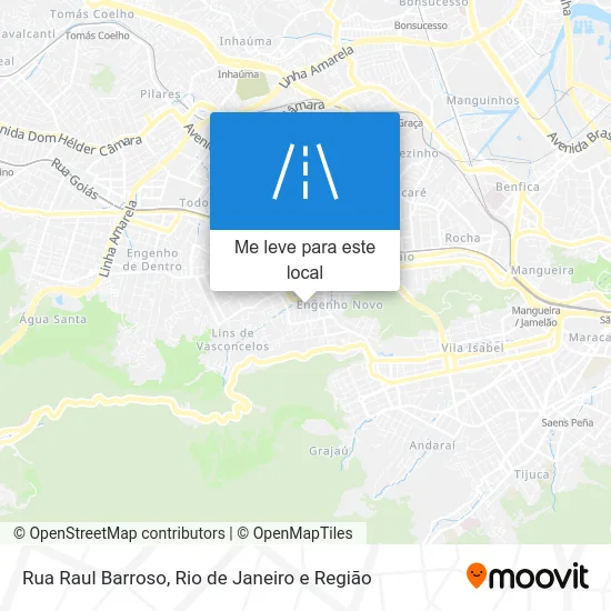 Rua Raul Barroso mapa