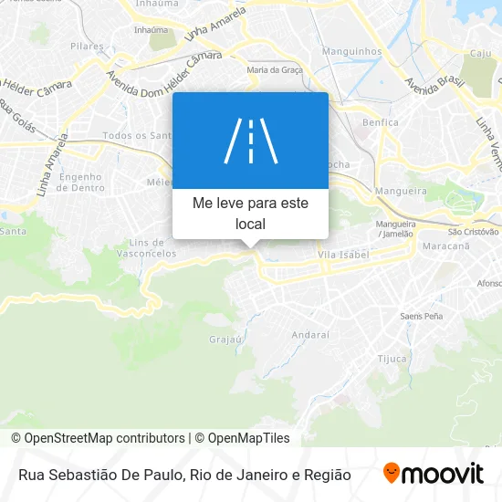 Rua Sebastião De Paulo mapa