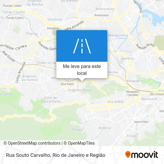 Rua Souto Carvalho mapa