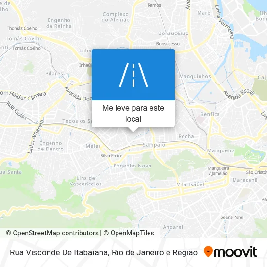 Rua Visconde De Itabaiana mapa
