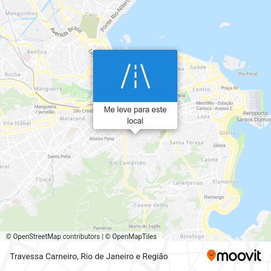 Travessa Carneiro mapa