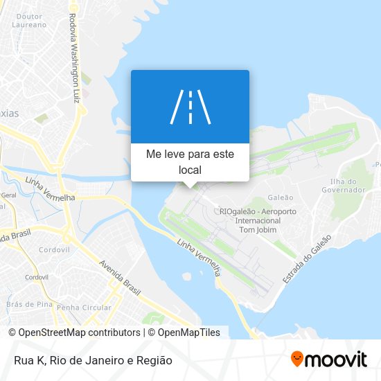 Rua K mapa
