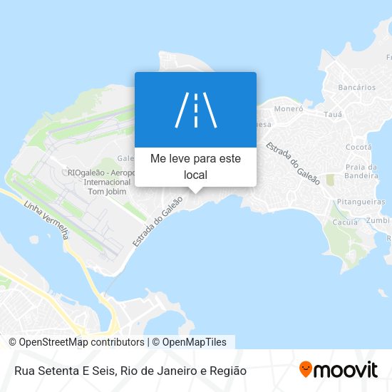 Rua Setenta E Seis mapa