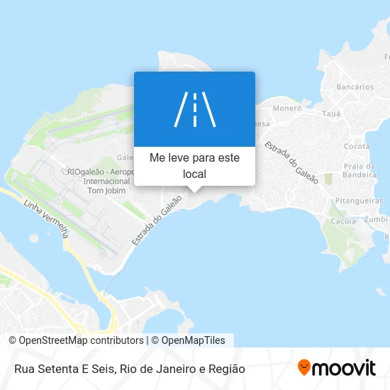 Rua Setenta E Seis mapa