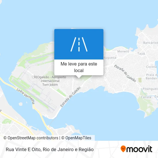 Rua Vinte E Oito mapa