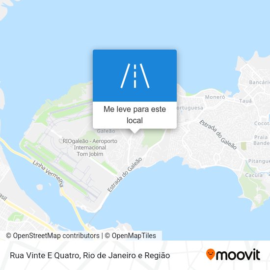 Rua Vinte E Quatro mapa