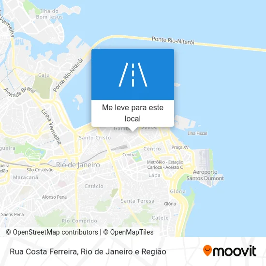 Rua Costa Ferreira mapa
