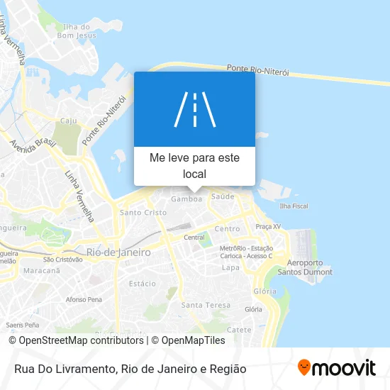 Rua Do Livramento mapa