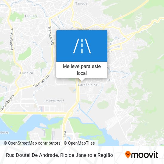 Rua Doutel De Andrade mapa