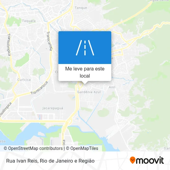 Rua Ivan Reis mapa