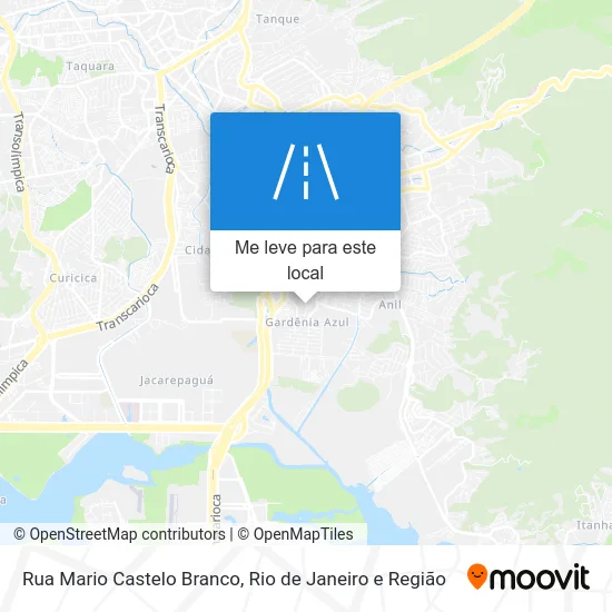 Rua Mario Castelo Branco mapa