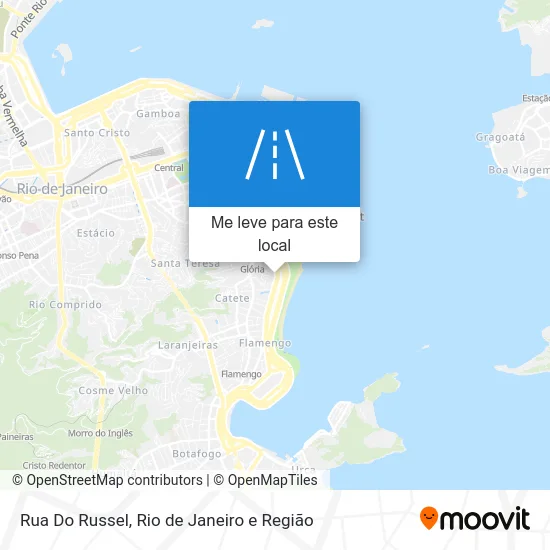 Rua Do Russel mapa