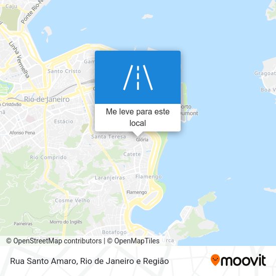 Rua Santo Amaro mapa