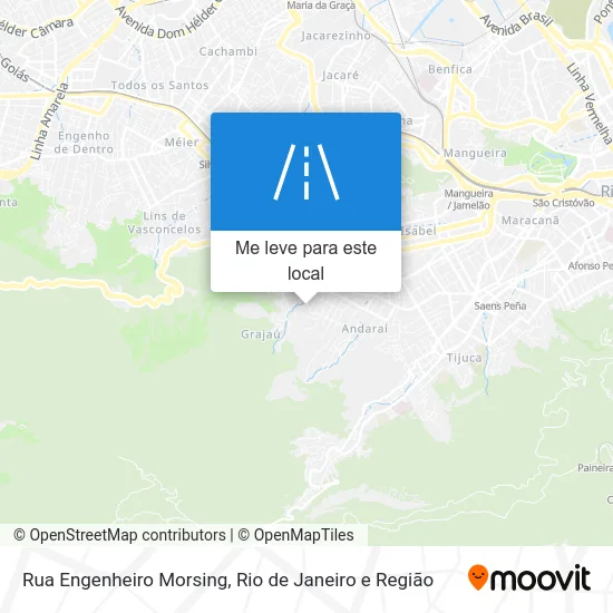 Rua Engenheiro Morsing mapa