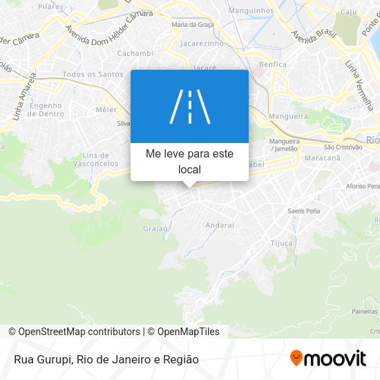 Rua Gurupi mapa