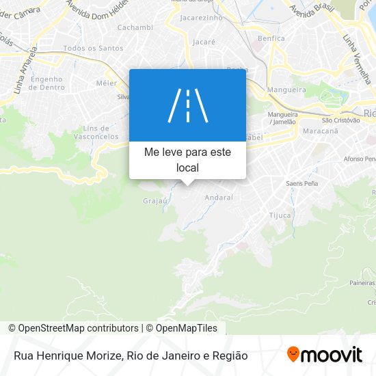 Rua Henrique Morize mapa