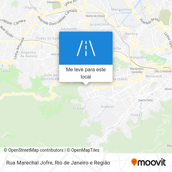 Rua Marechal Jofre mapa