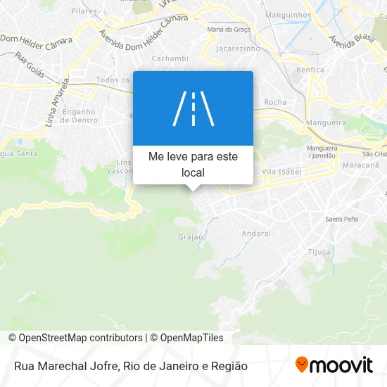 Rua Marechal Jofre mapa