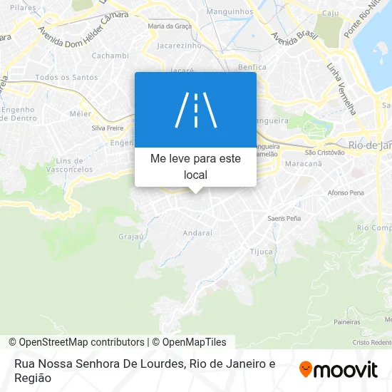 Rua Nossa Senhora De Lourdes mapa