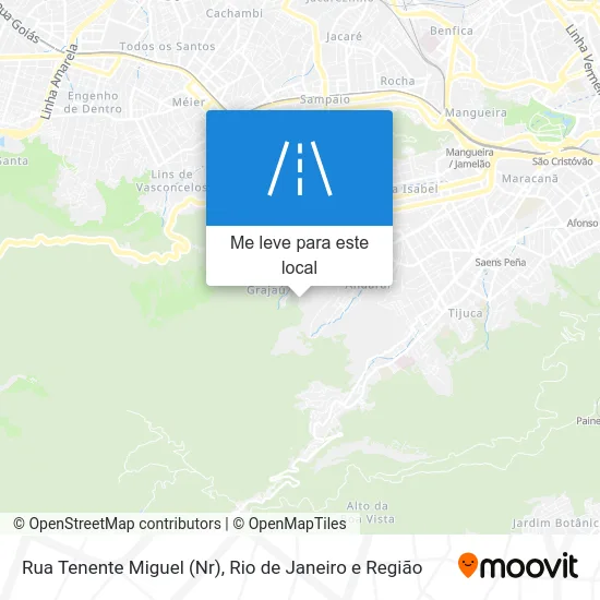 Rua Tenente Miguel (Nr) mapa